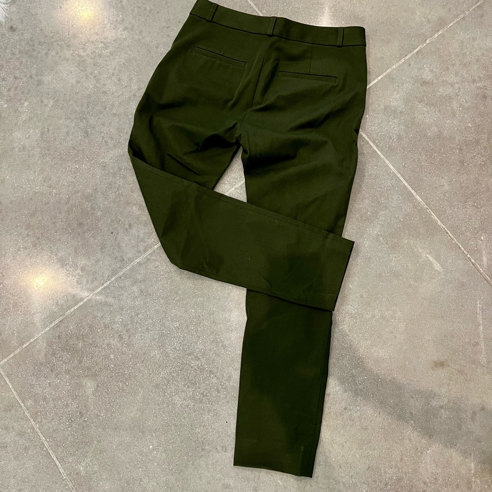 Banana Republic Dark Forest Green Sloan Fit Pants Size 4